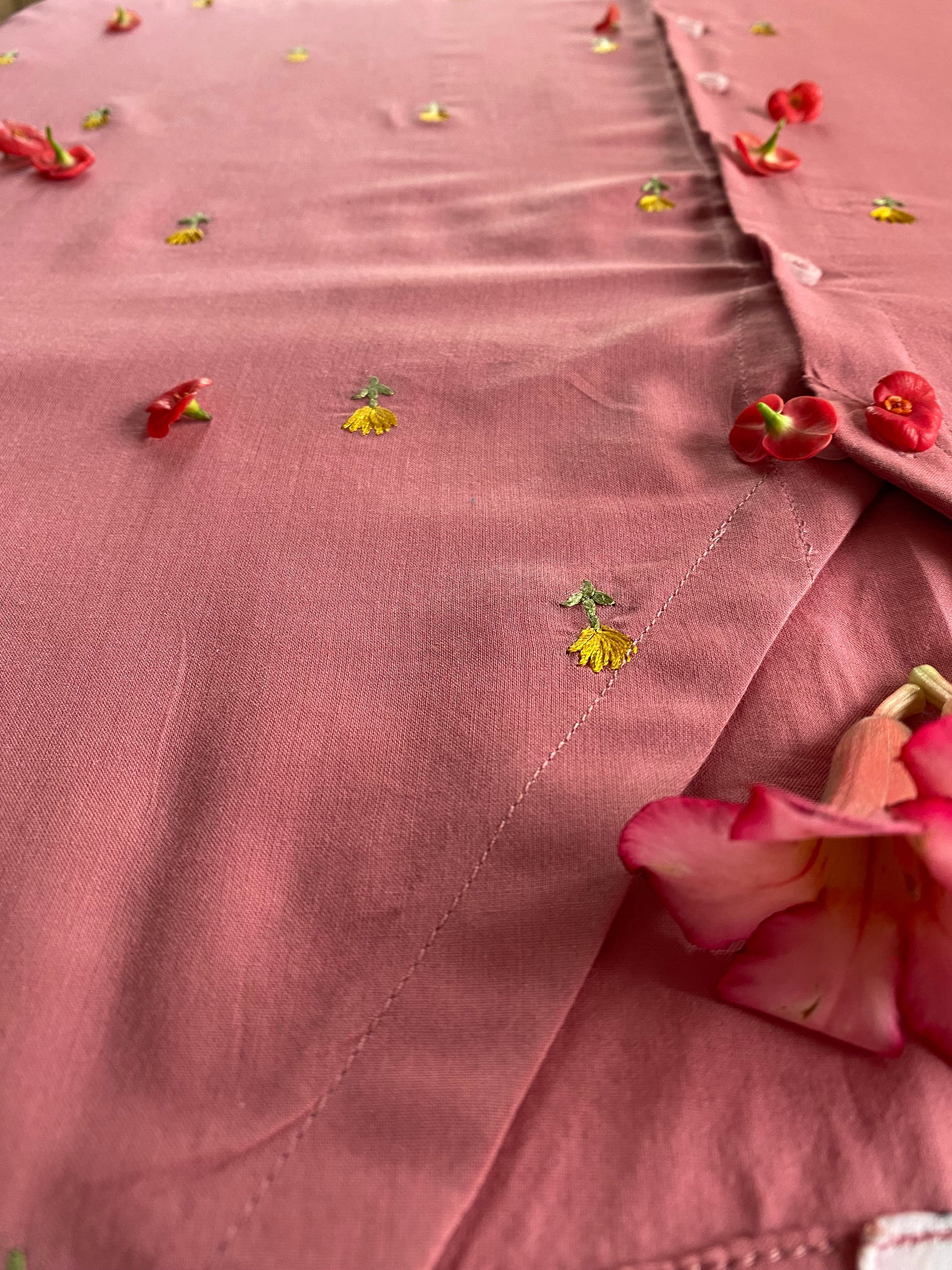 Lemon Bloom Cotton Top