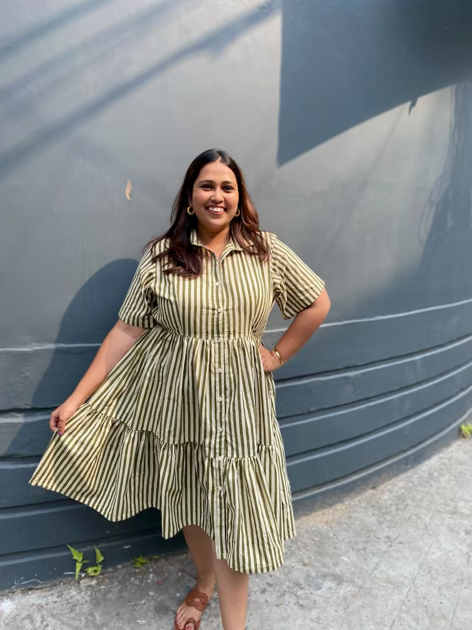 Gramophone Cotton Dress