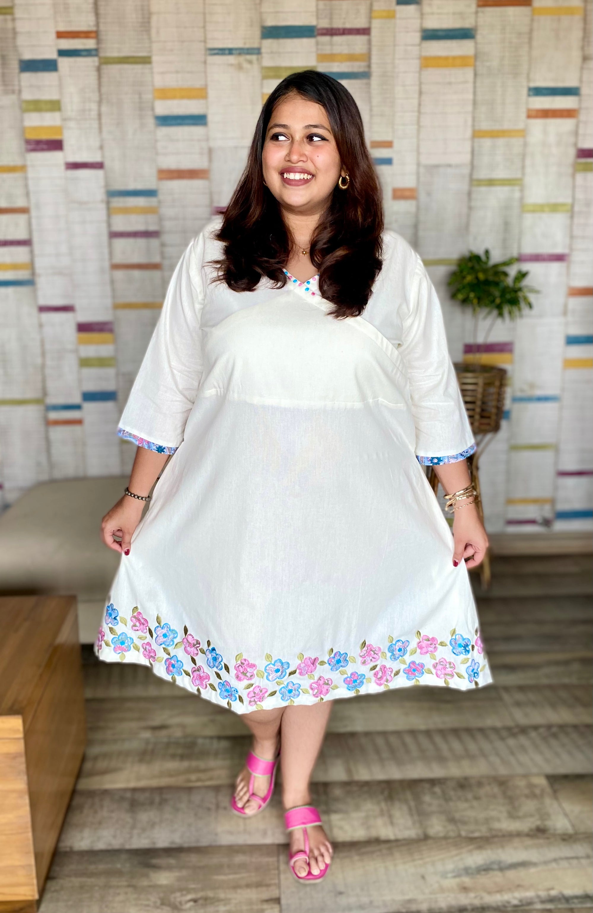 Floral Whisper Cotton Dress