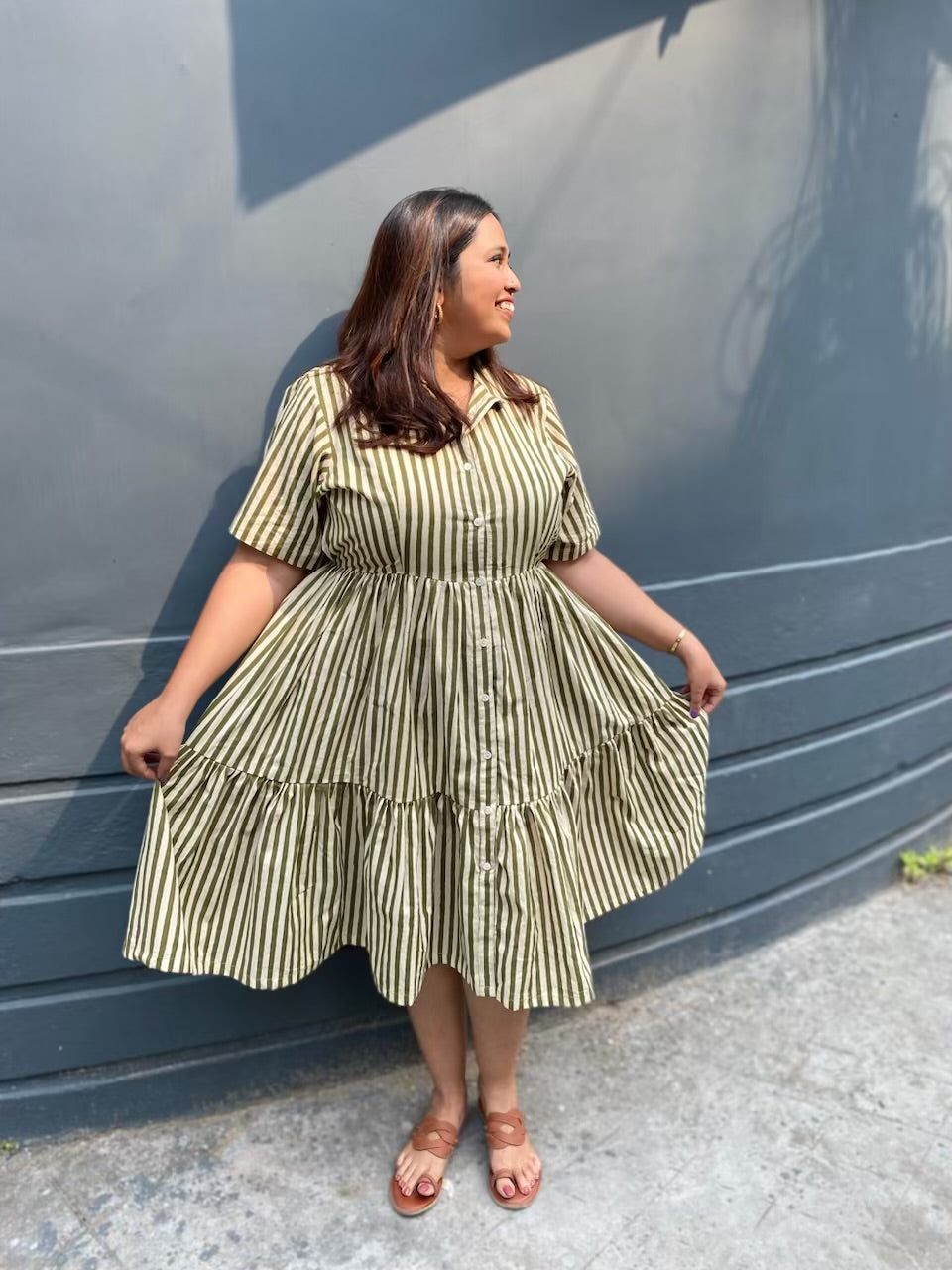 Gramophone Cotton Dress