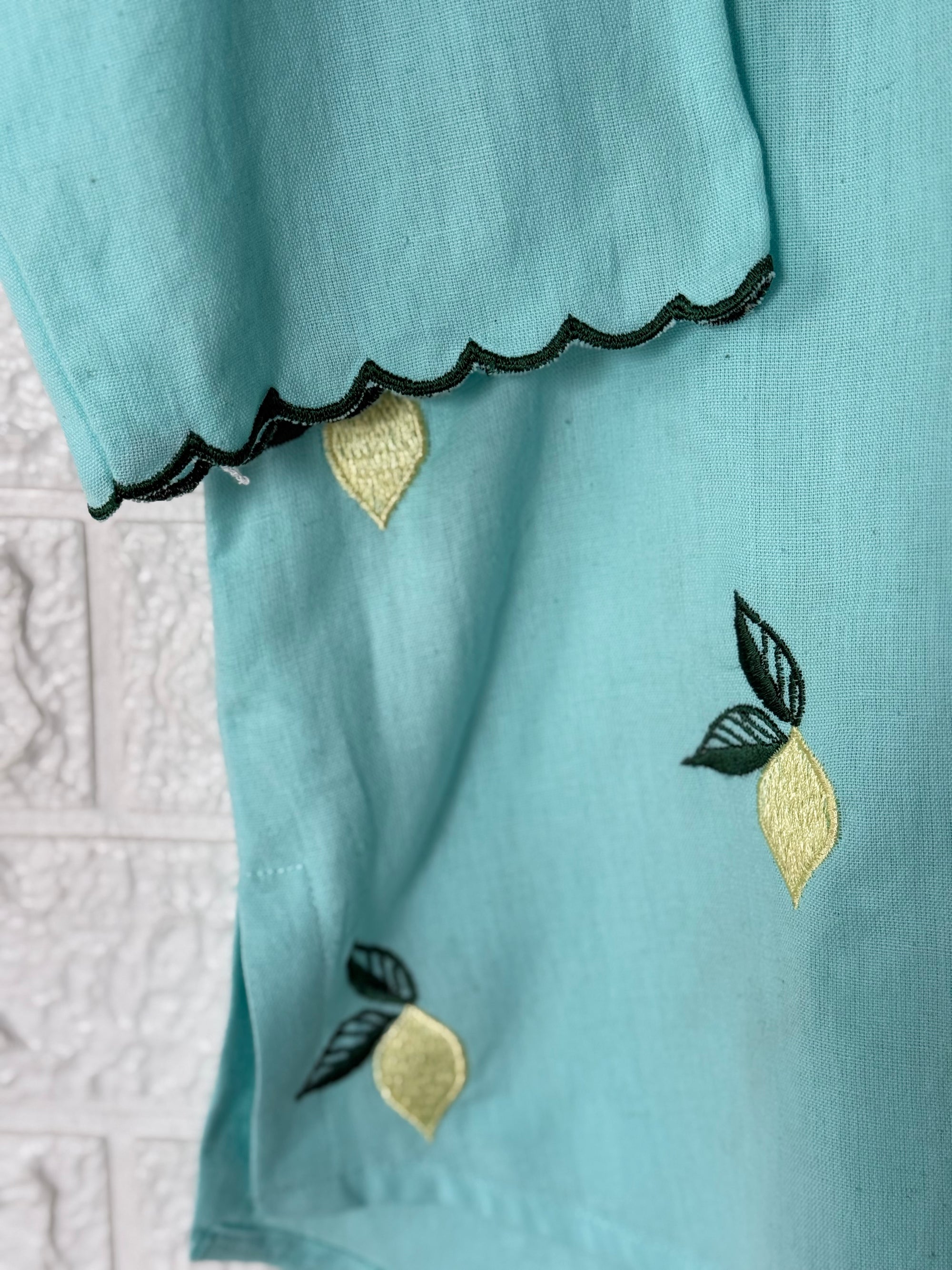 Lemon Cotton Shirt