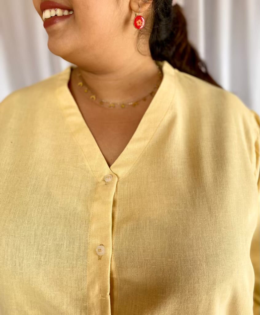 Morning Mist Cotton Shirt