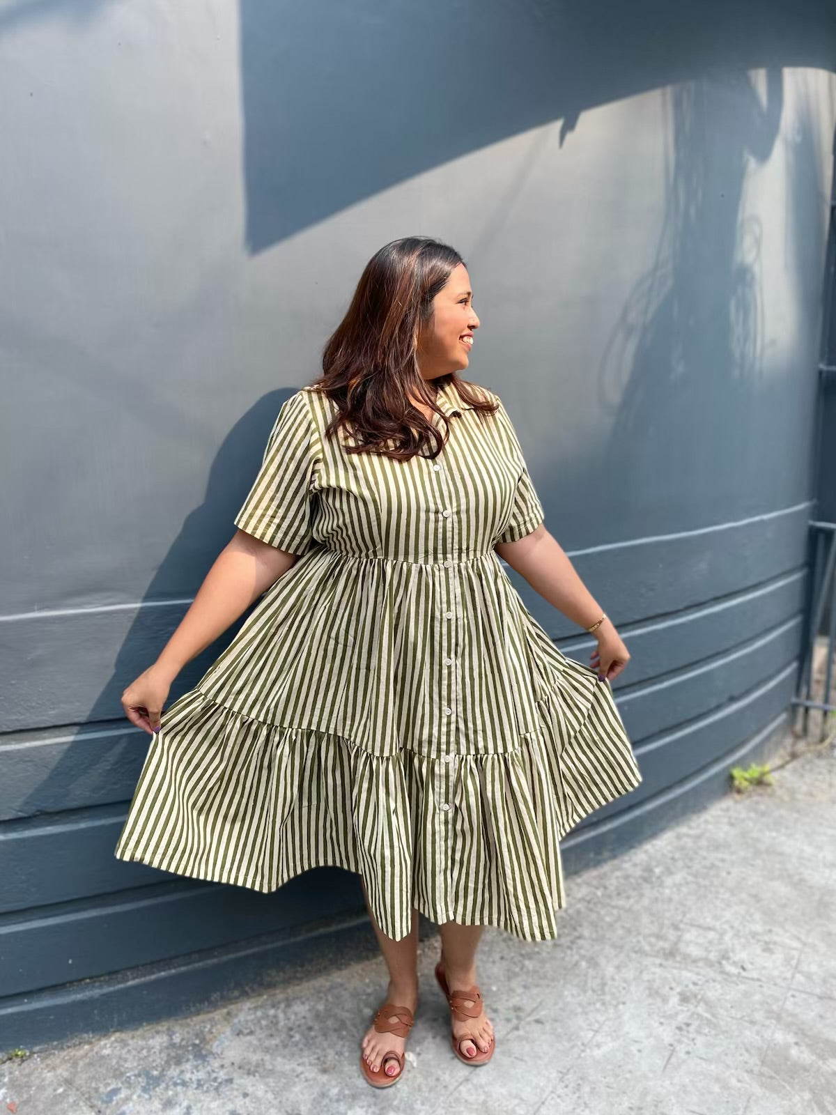Gramophone Cotton Dress