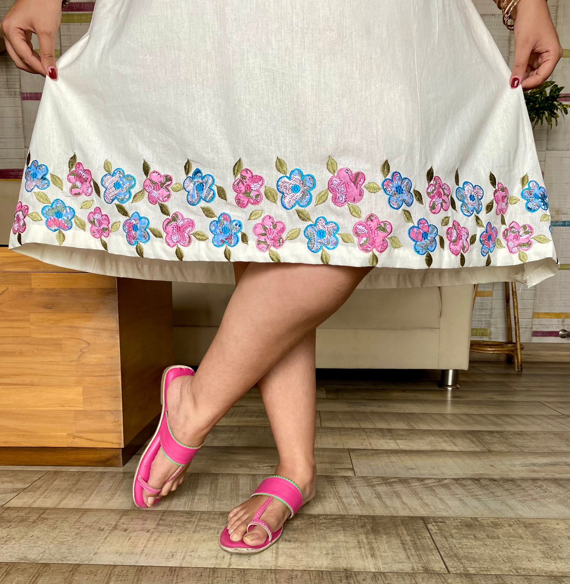 Floral Whisper Cotton Dress