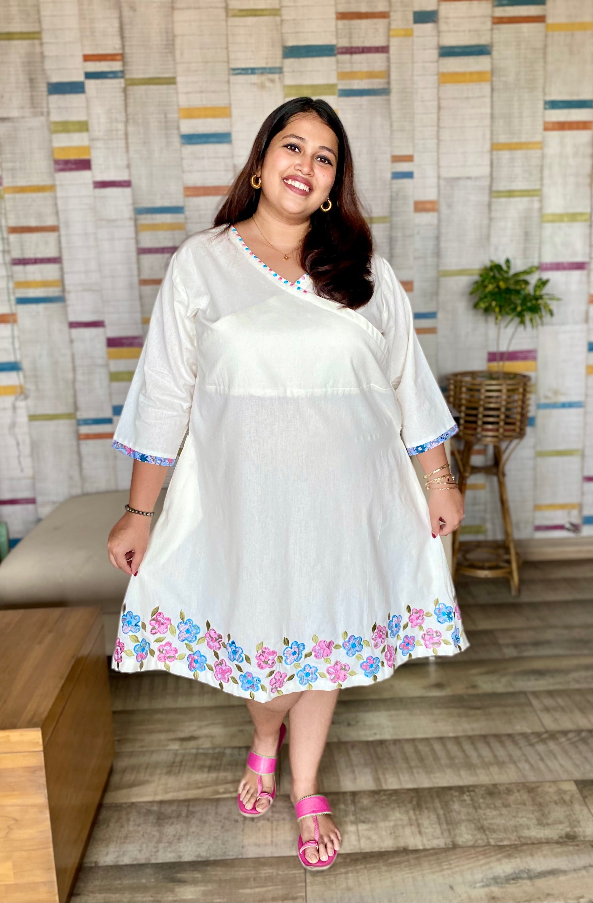 Floral Whisper Cotton Dress