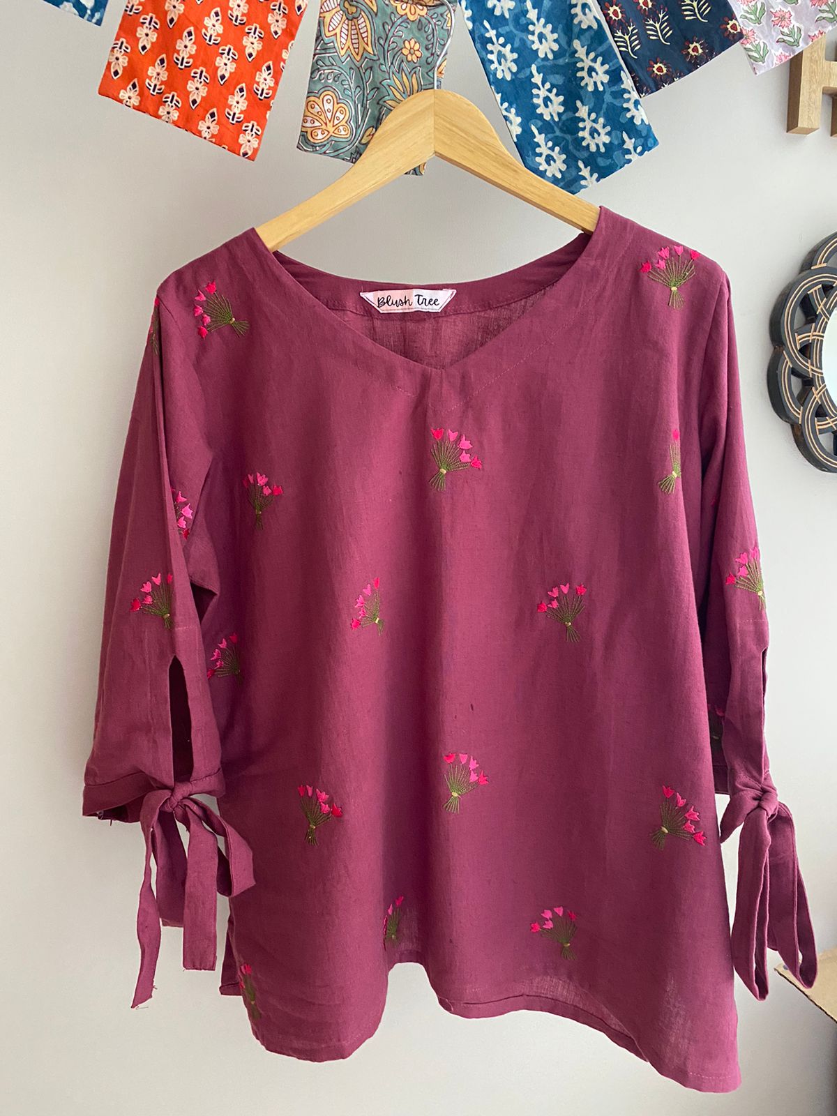 Dusk Blossoms Top