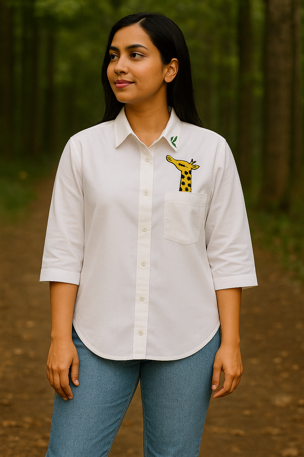 Spotted Cotton Shirt
