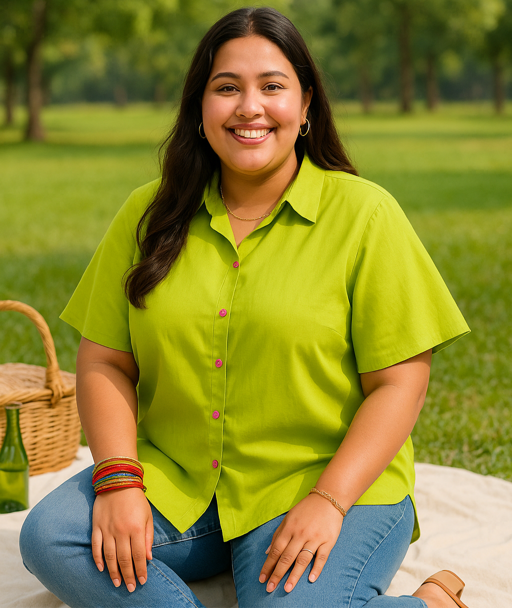 Mint Cotton Shirt