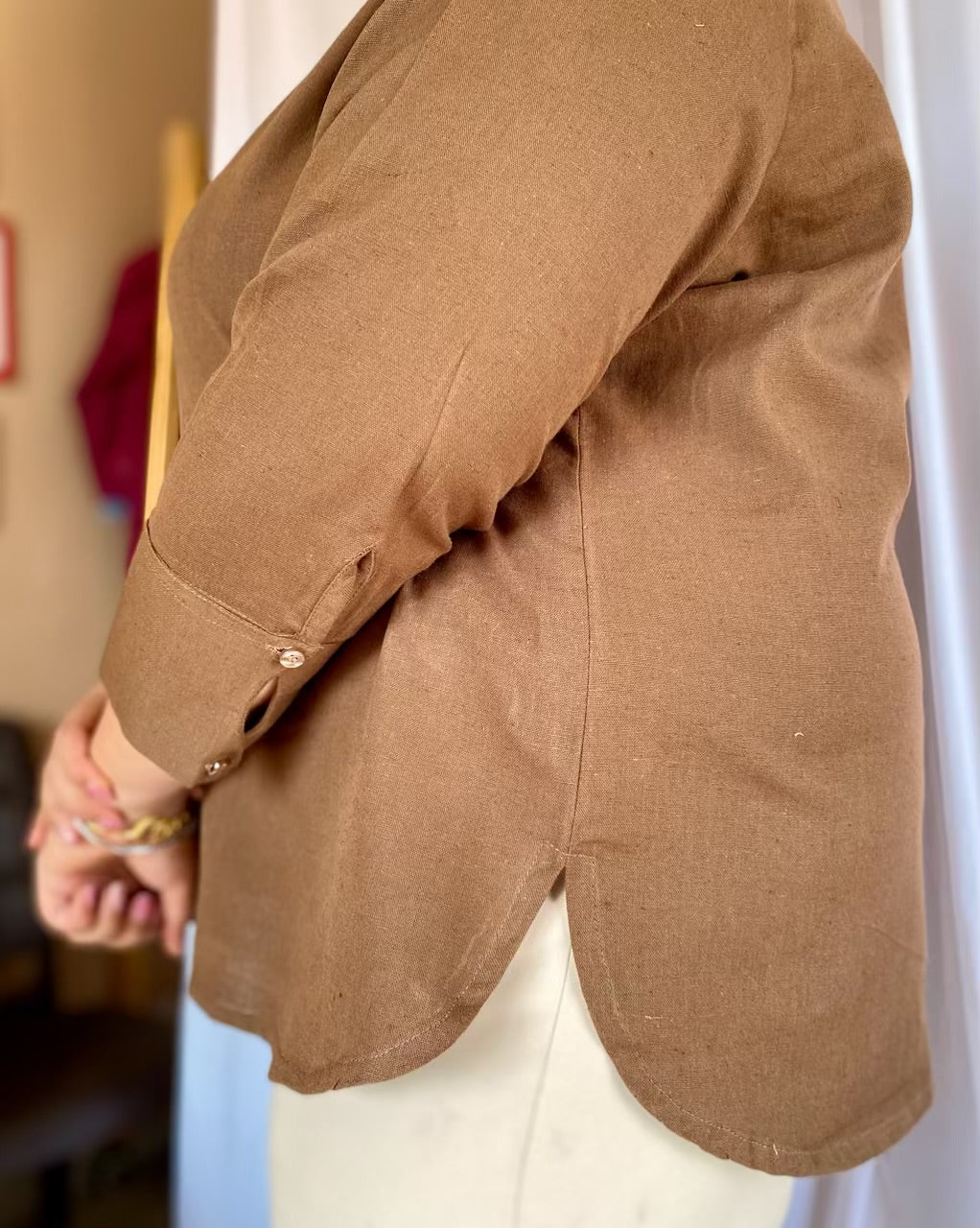 Walnut Cotton Shirt