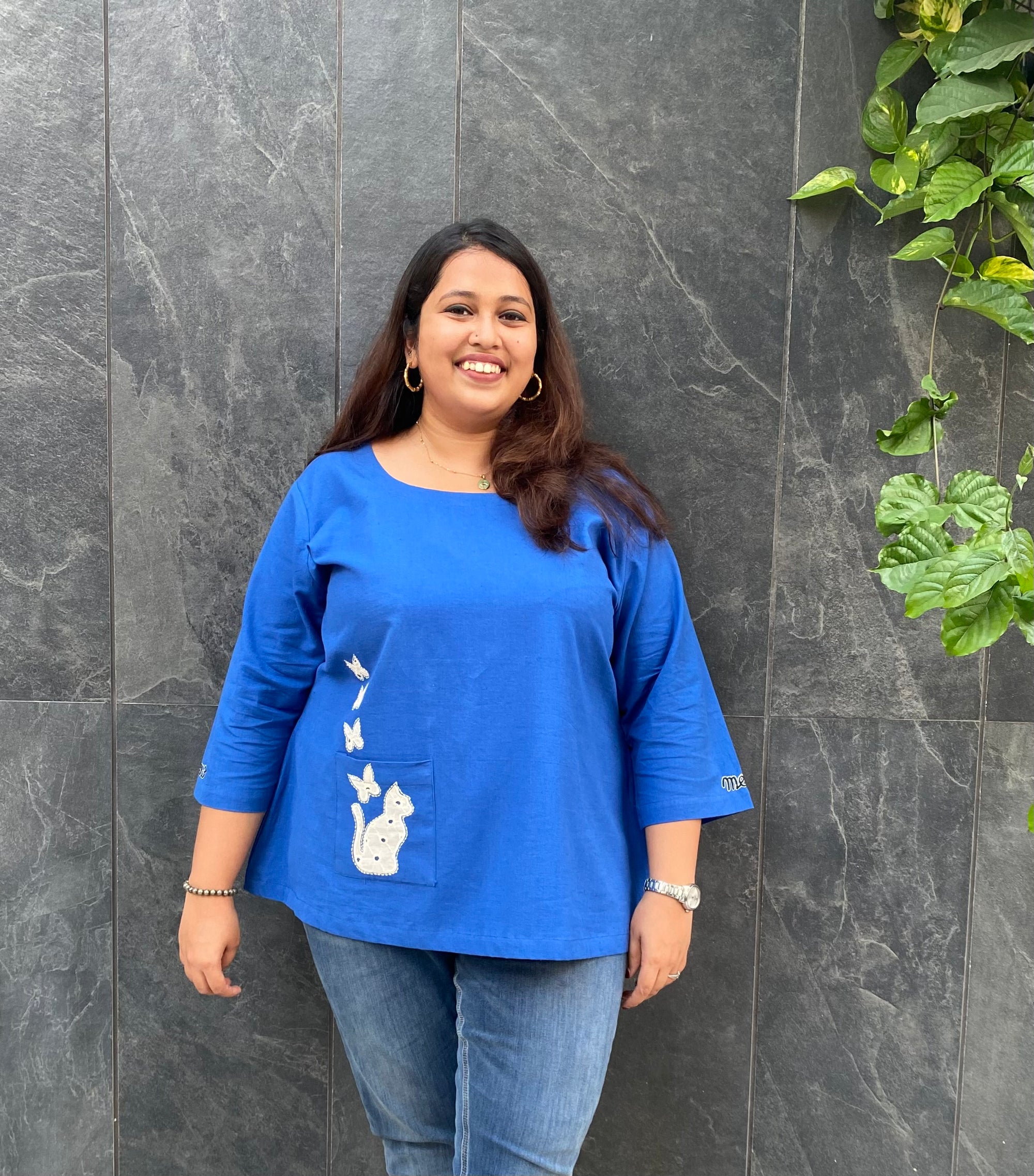 Cat-e-Gorically Catty Cotton Top