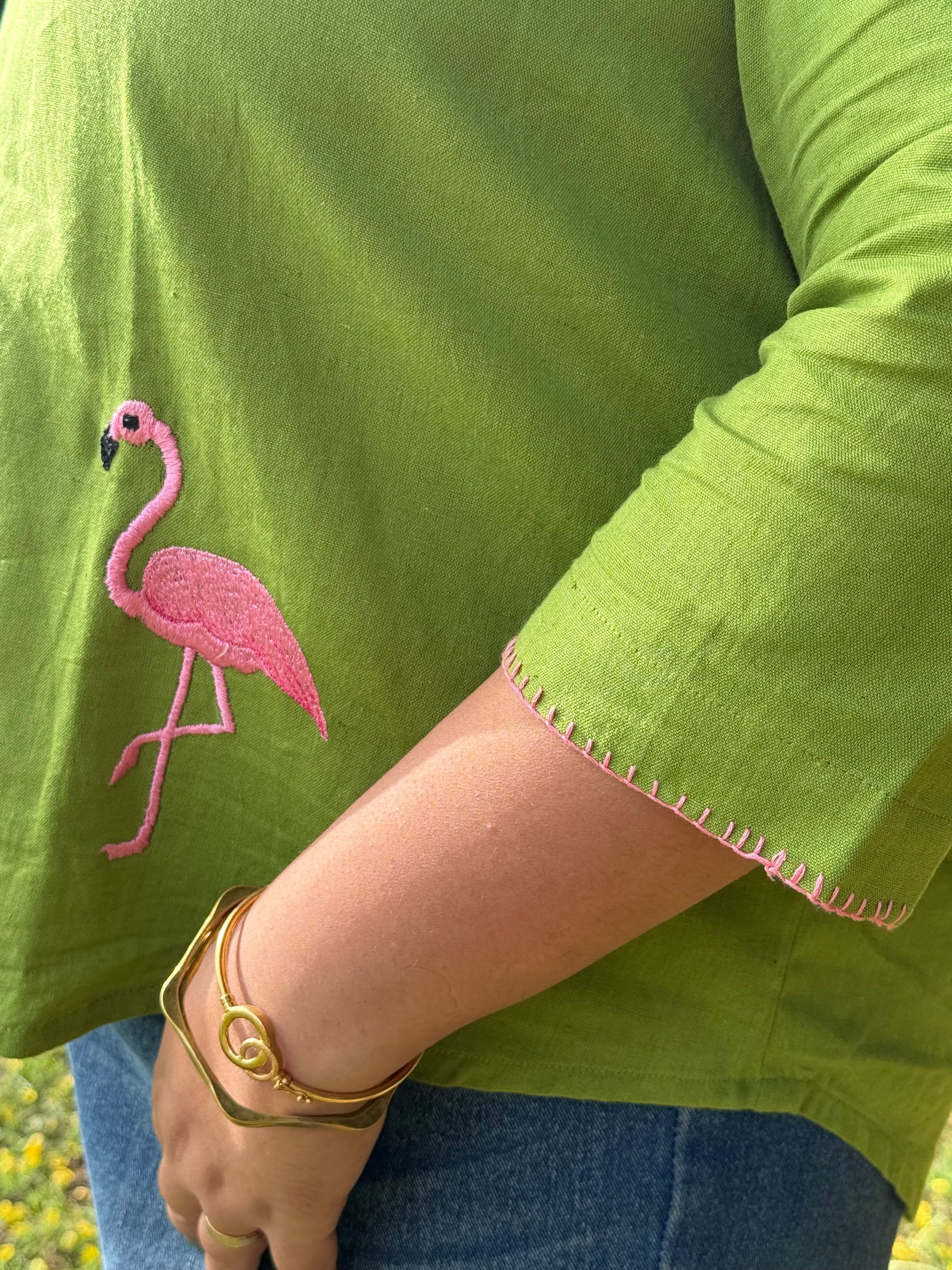 Flamingo Cotton Shirt