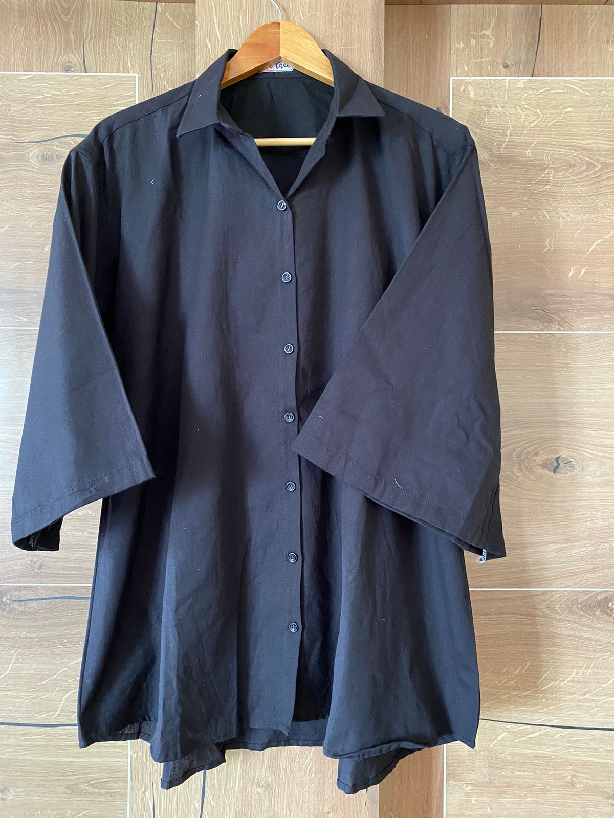 Charcoal Cotton Shirt