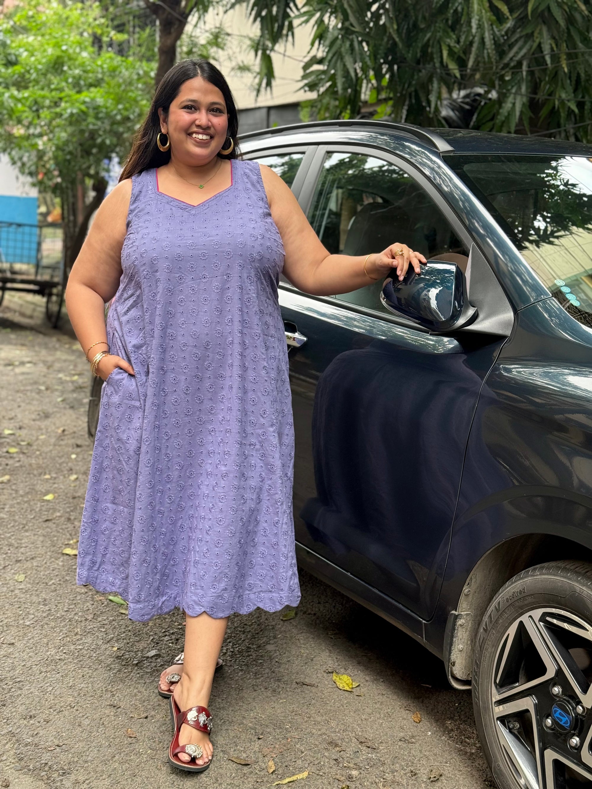 Nazaqat Cotton Dress