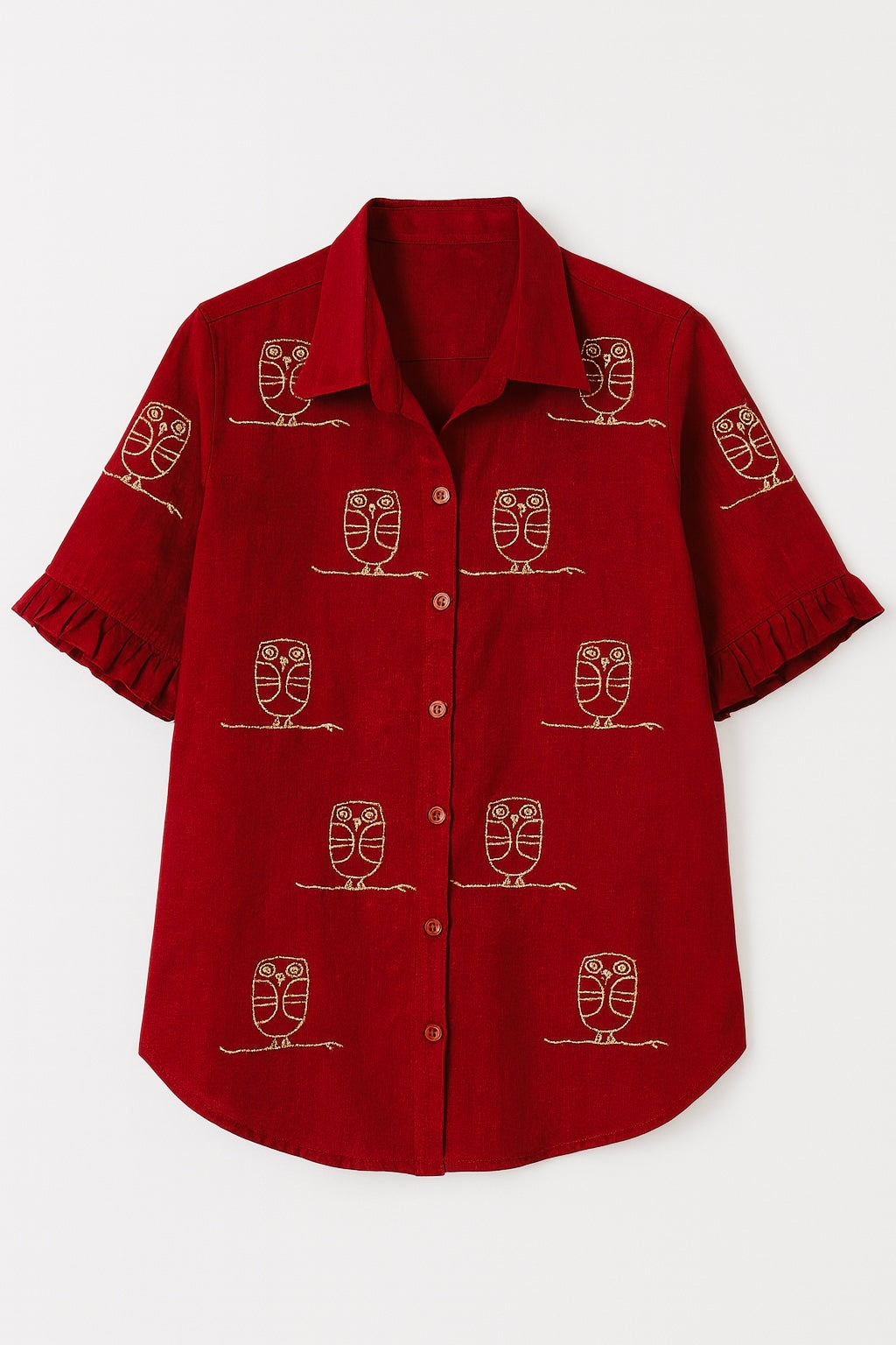 Know it Owl Cotton Shirt