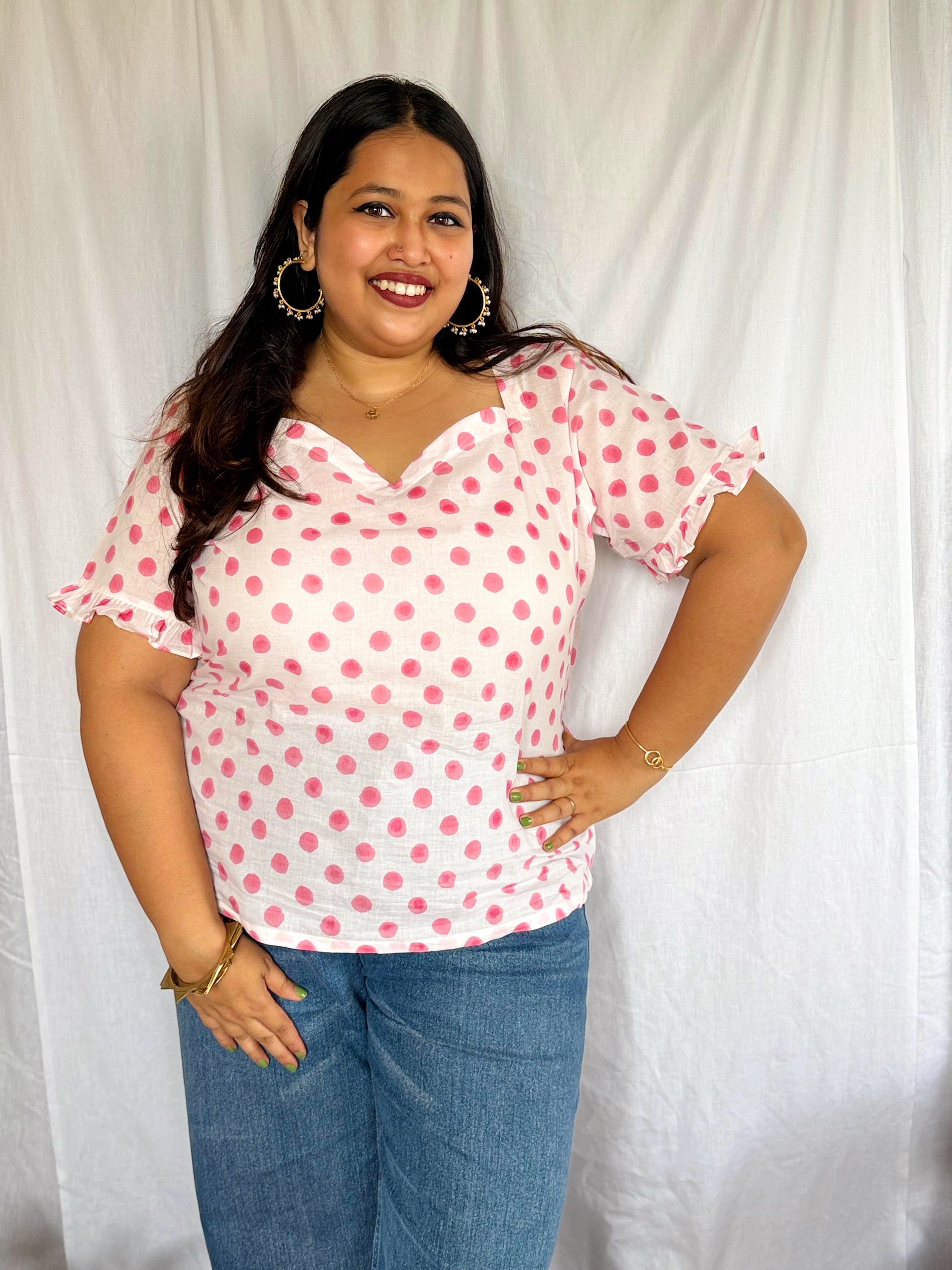 Ripple Cotton Top