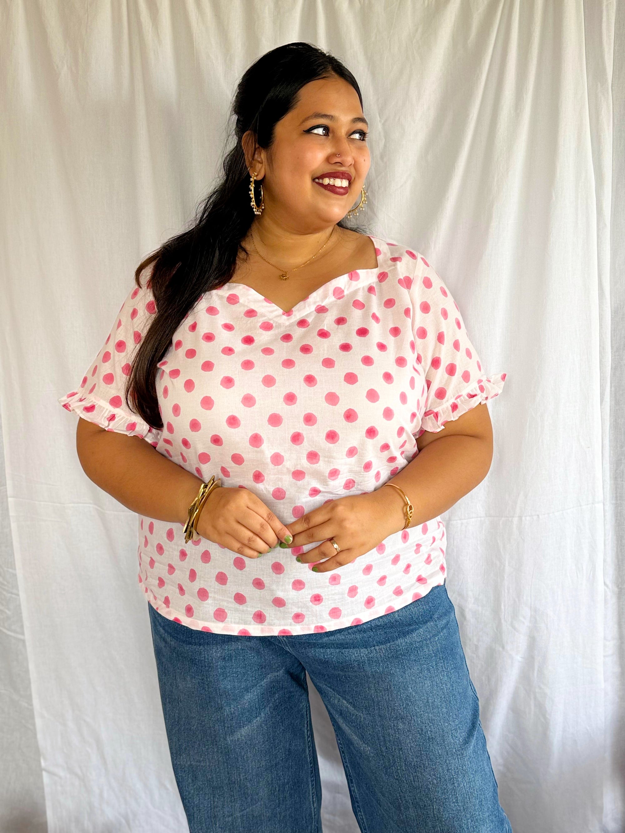 Ripple Cotton Top