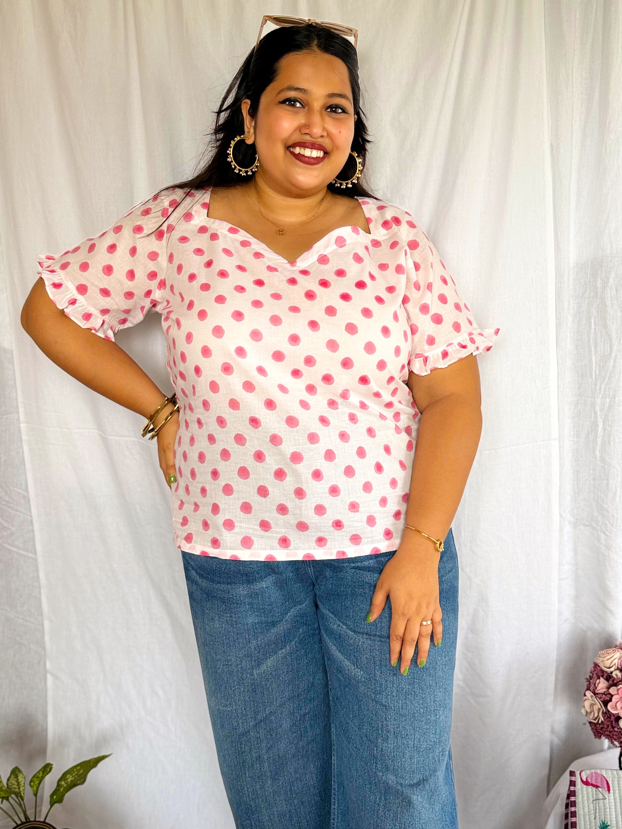 Ripple Cotton Top