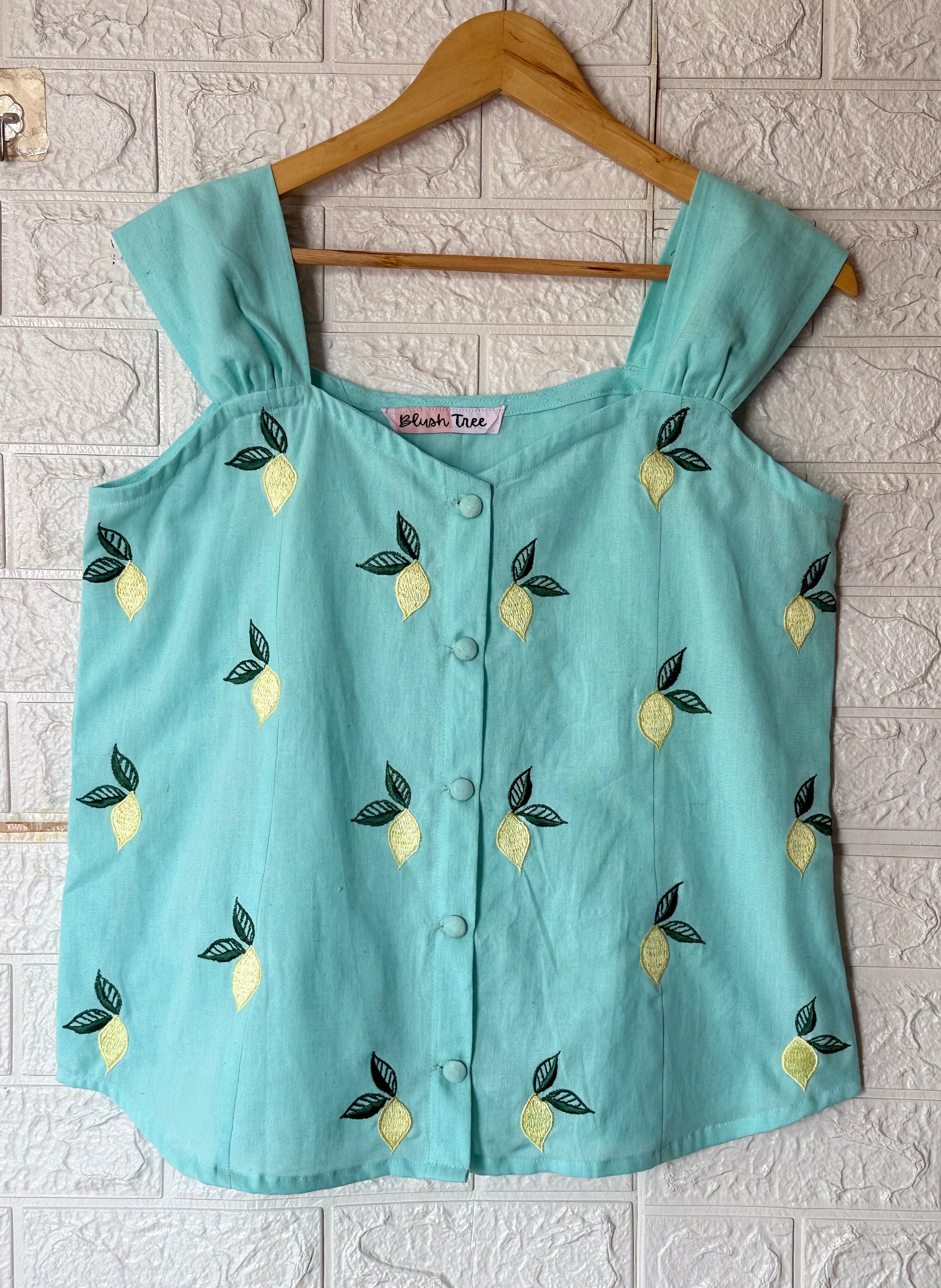 Lemon Cotton Top