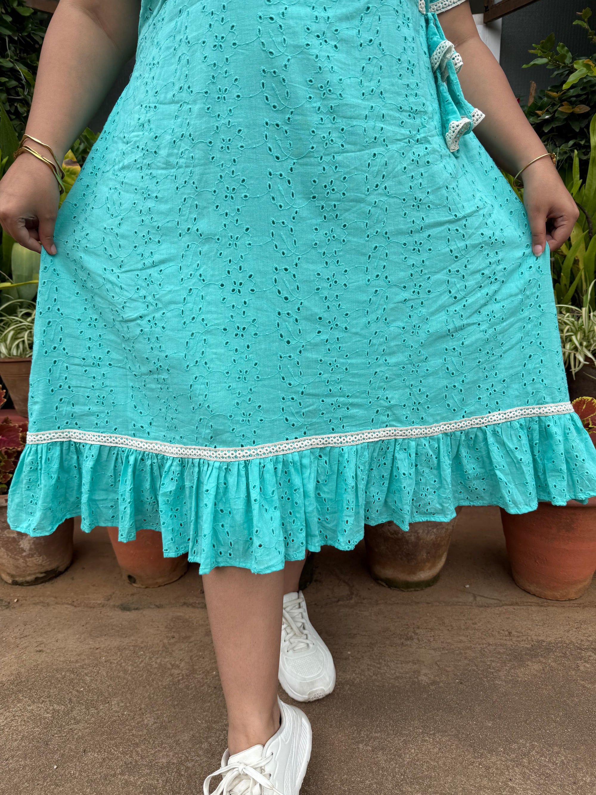 Jharoka Cotton Dress