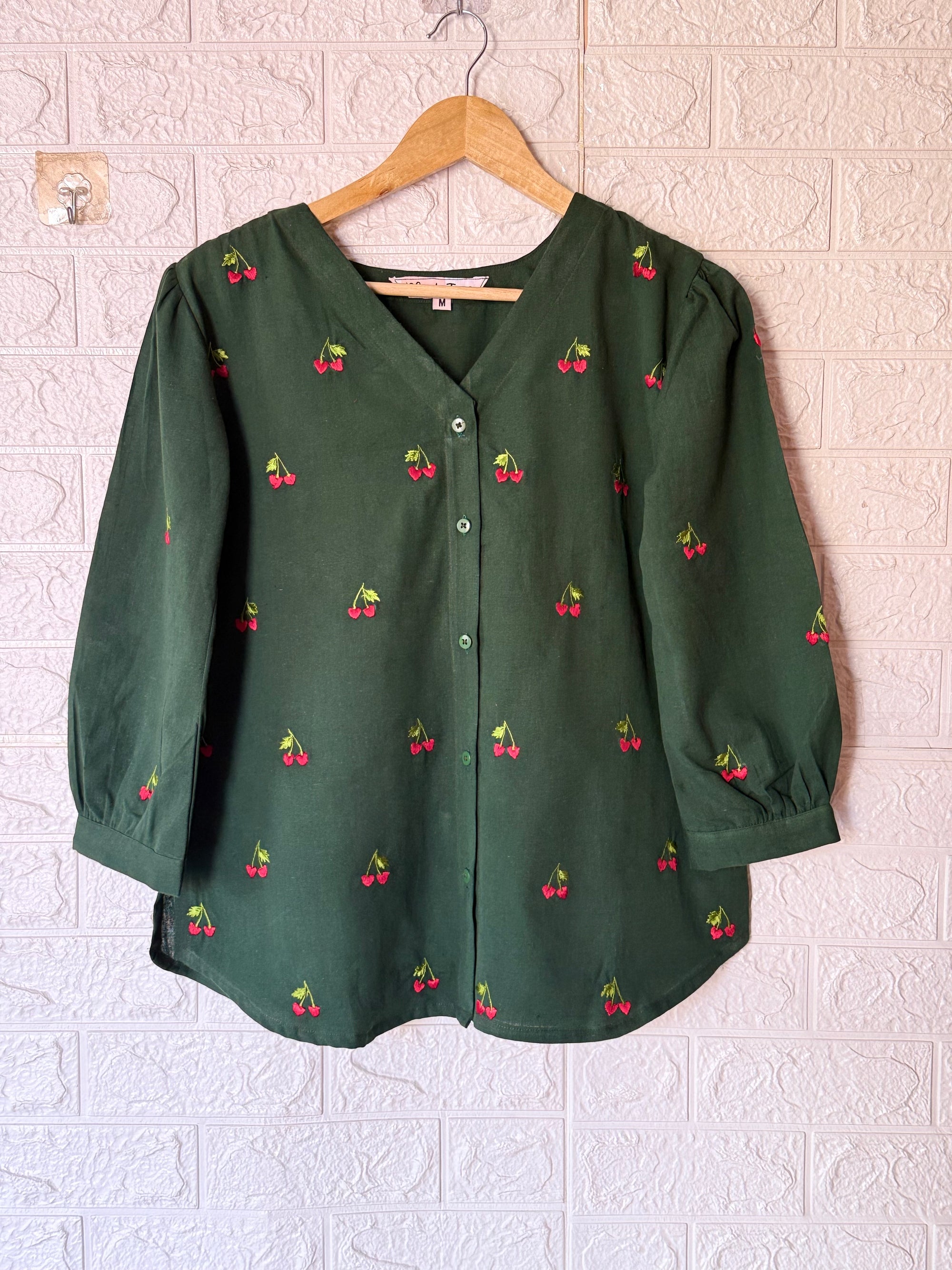 Cherry Berry Cotton Top