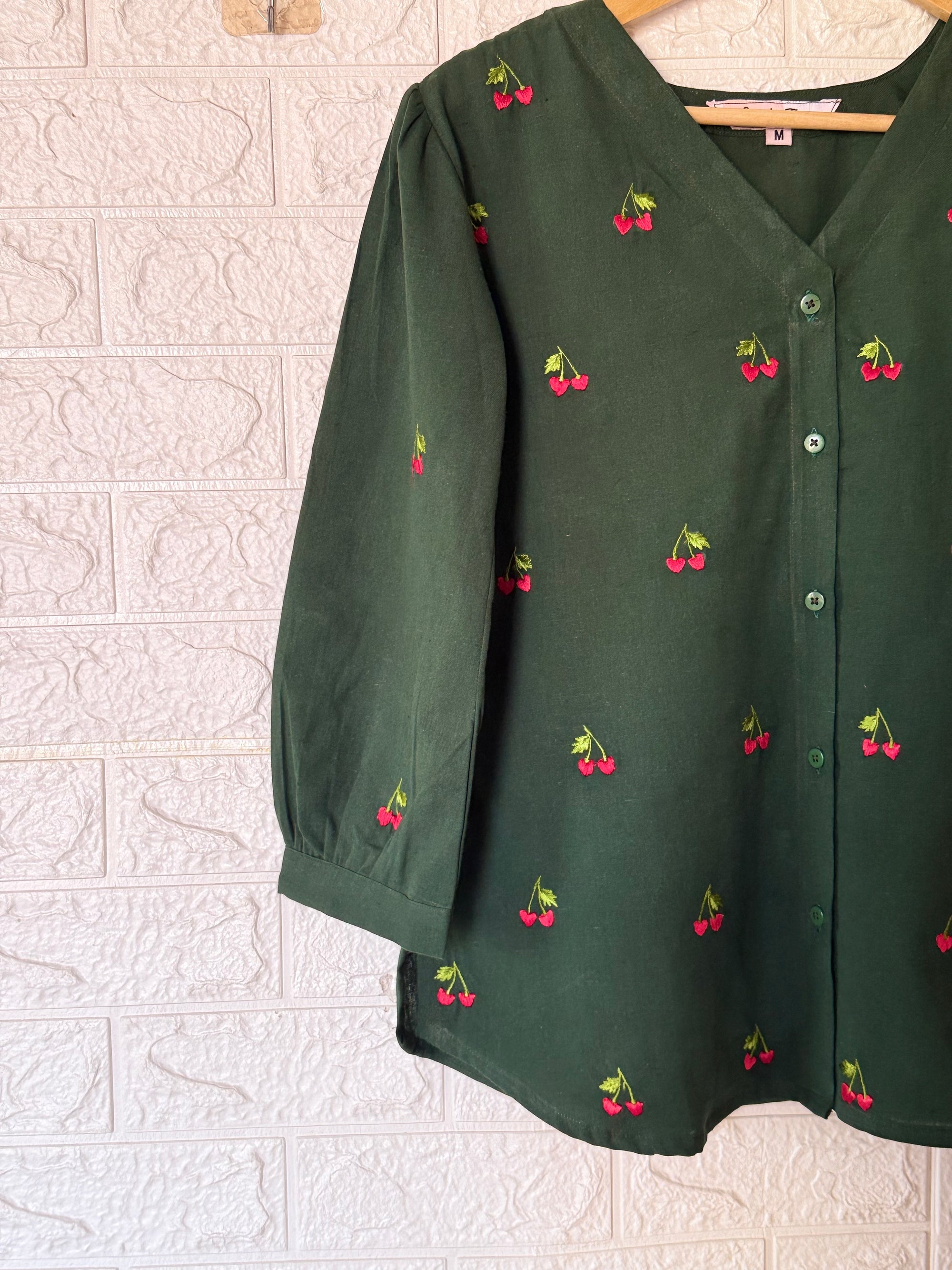 Cherry Berry Cotton Top