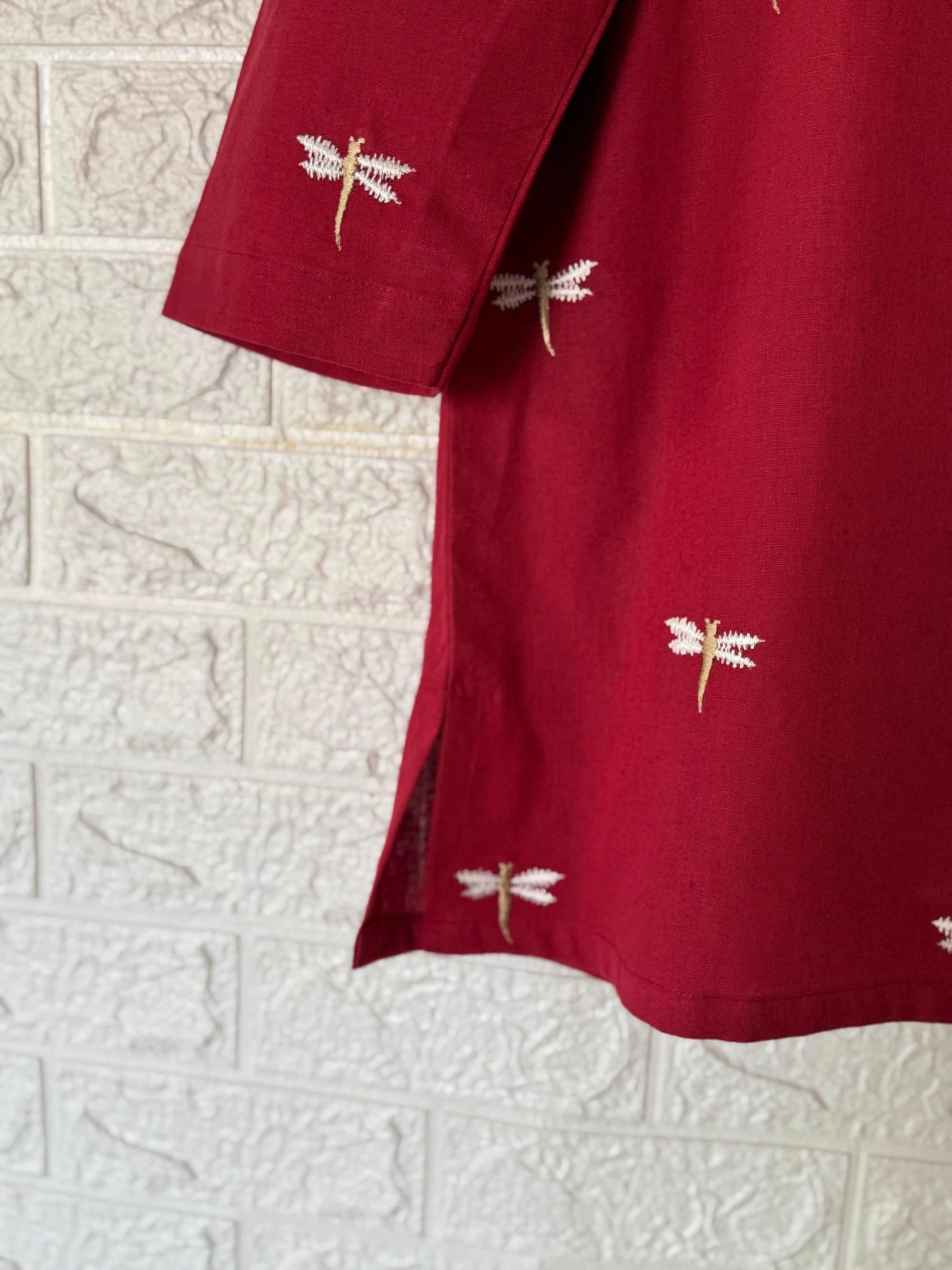 Dragon Fly Cotton Top