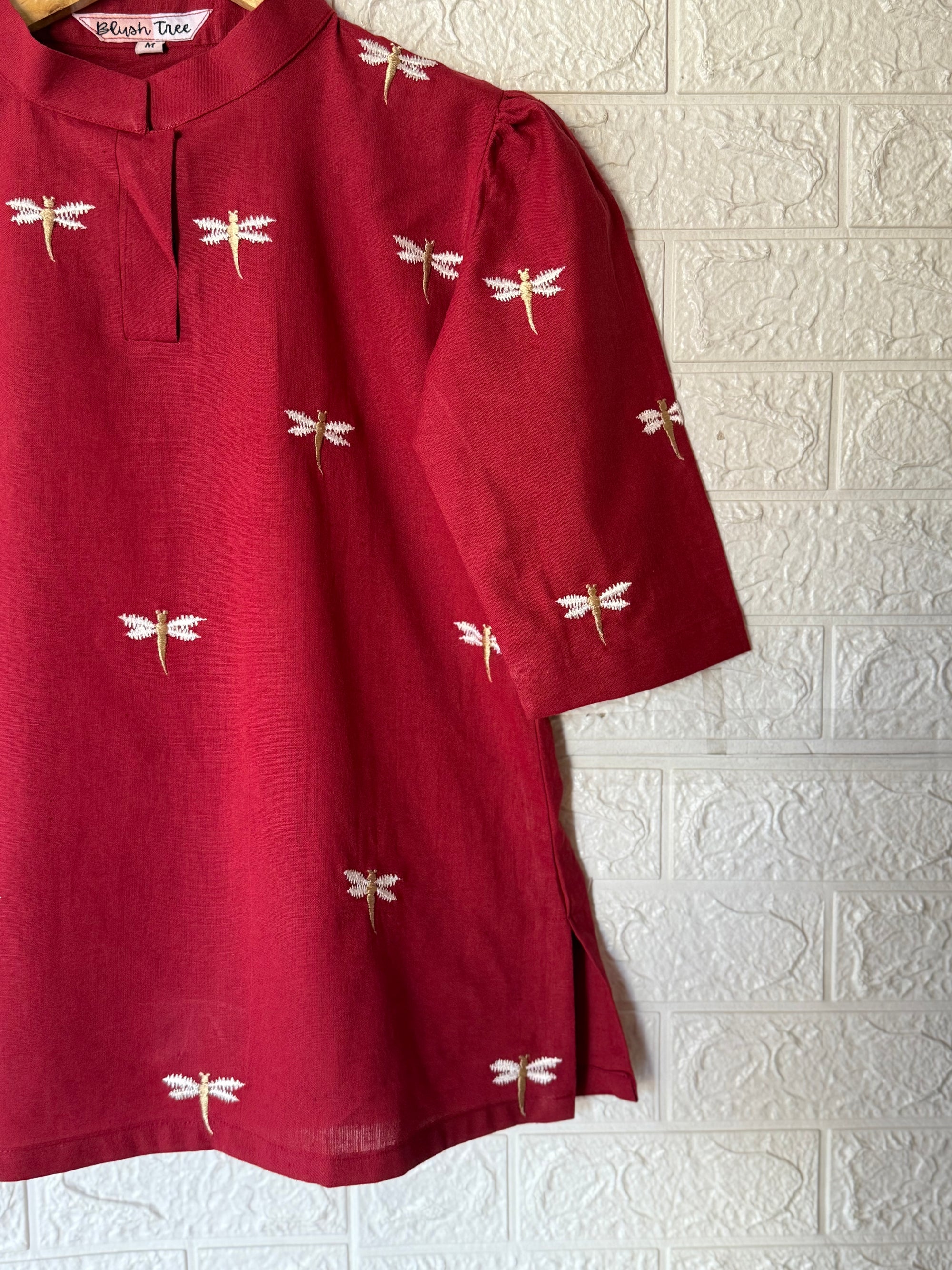 Dragon Fly Cotton Top