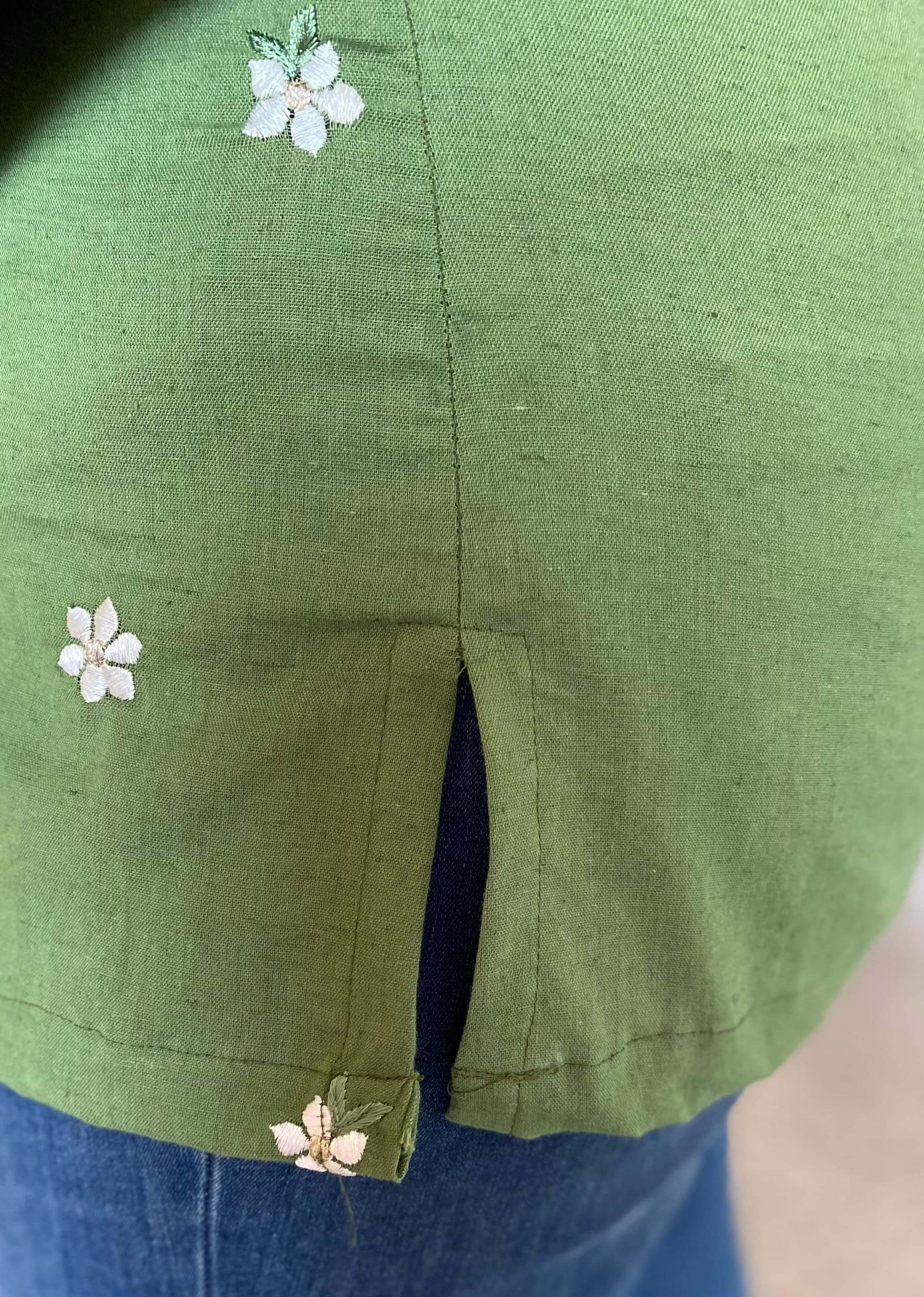 Leaf Me Alone Cotton Top