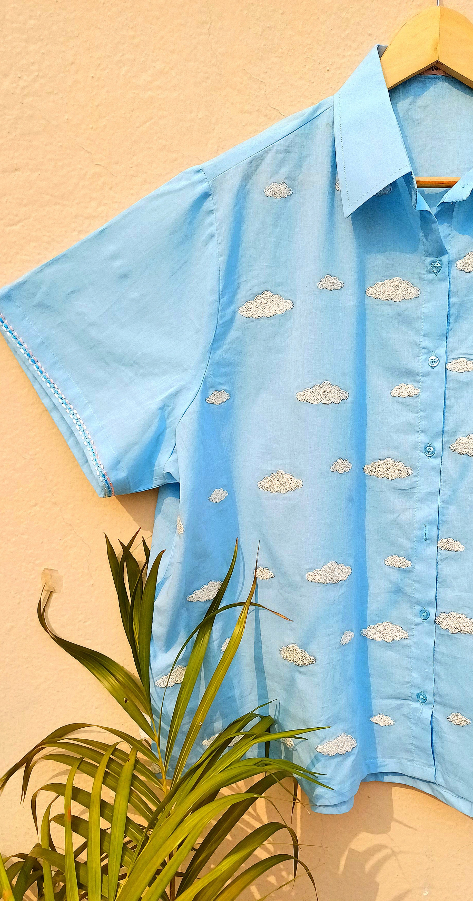 Cloudy Moody Cotton Shirt