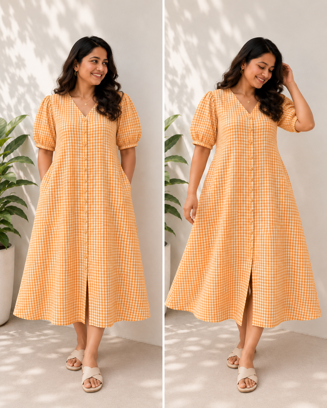 Picnic Gingham Dress