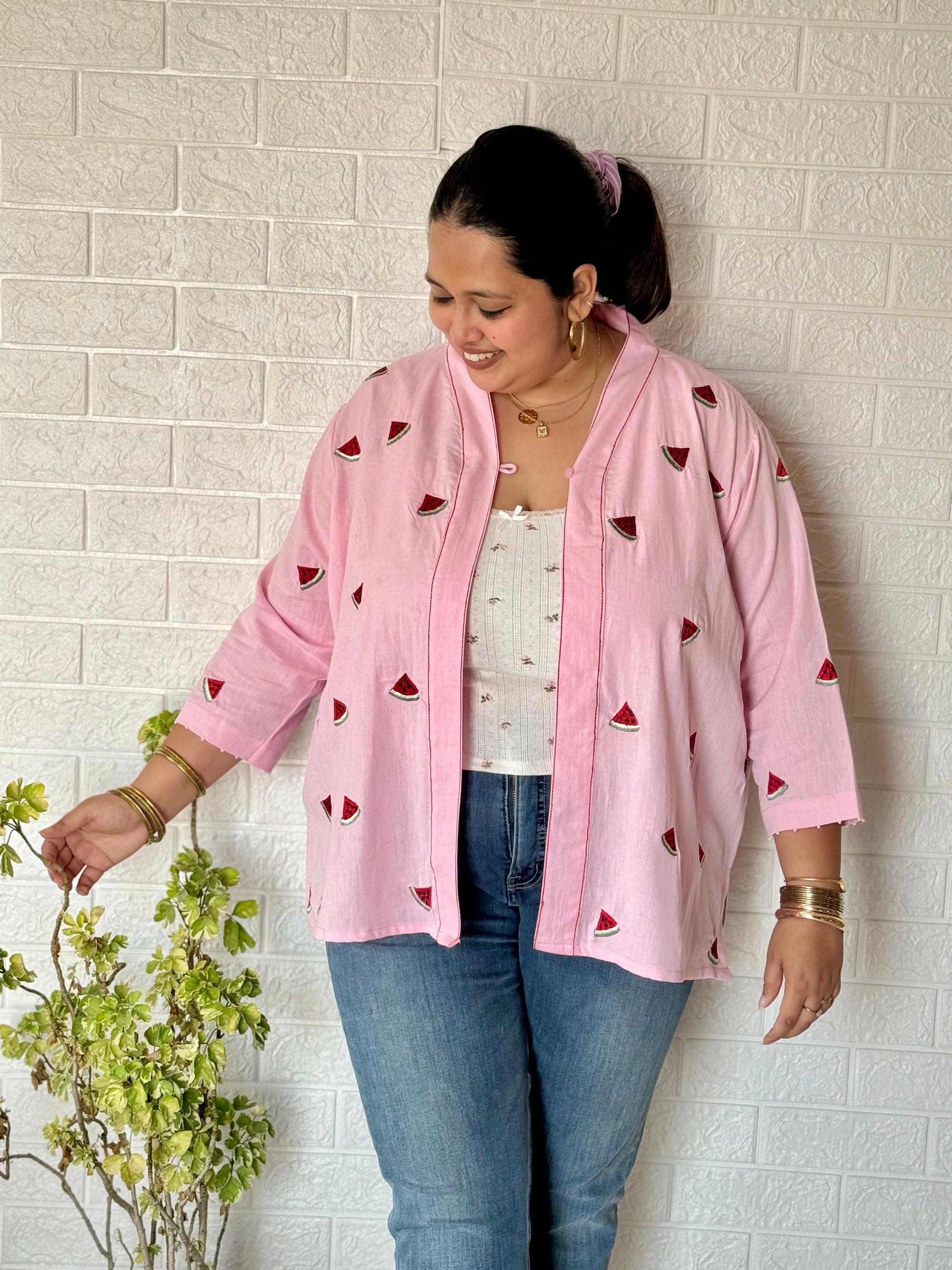 Summer Slice Cotton Shrug