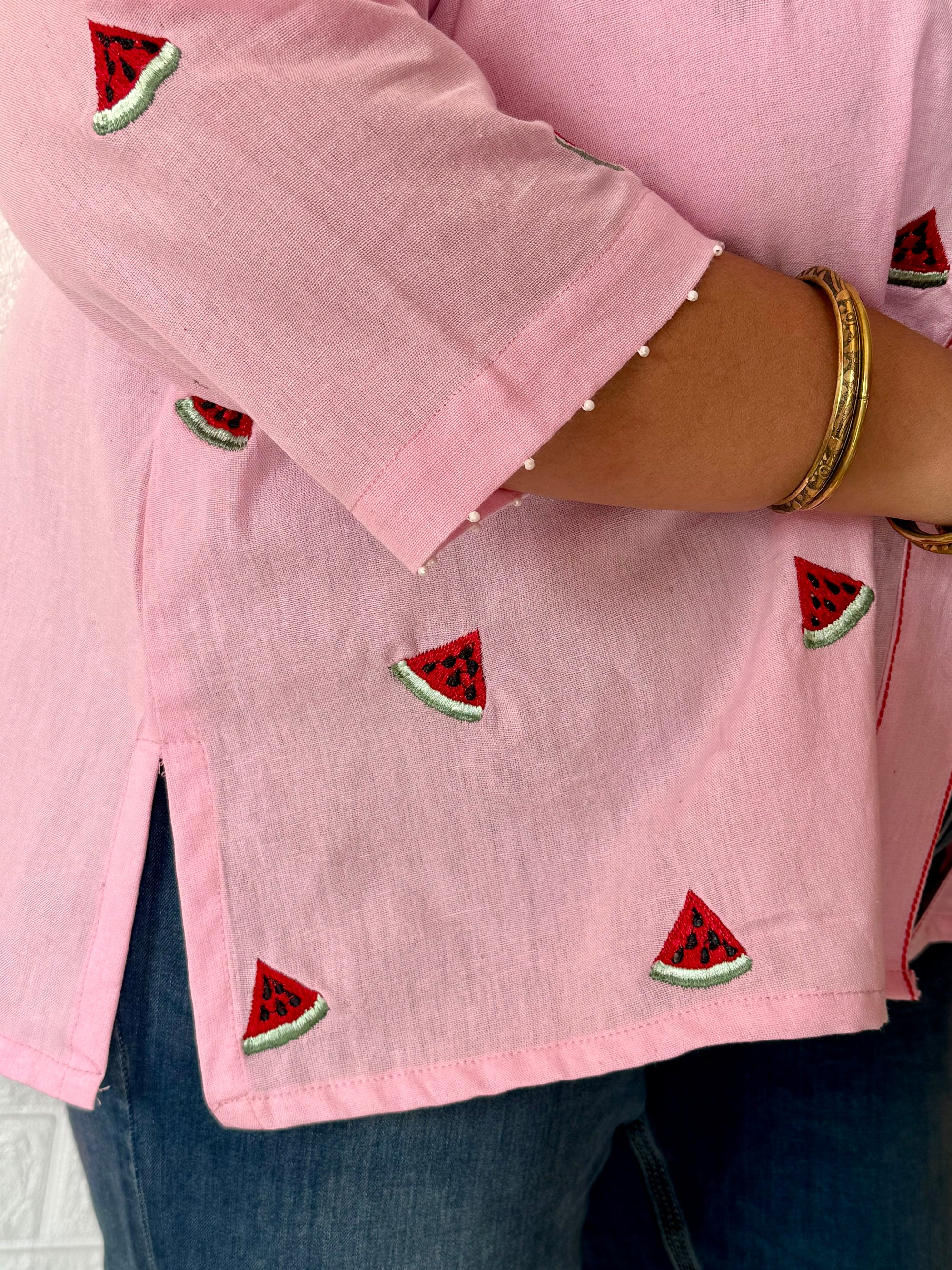 Summer Slice Cotton Shrug