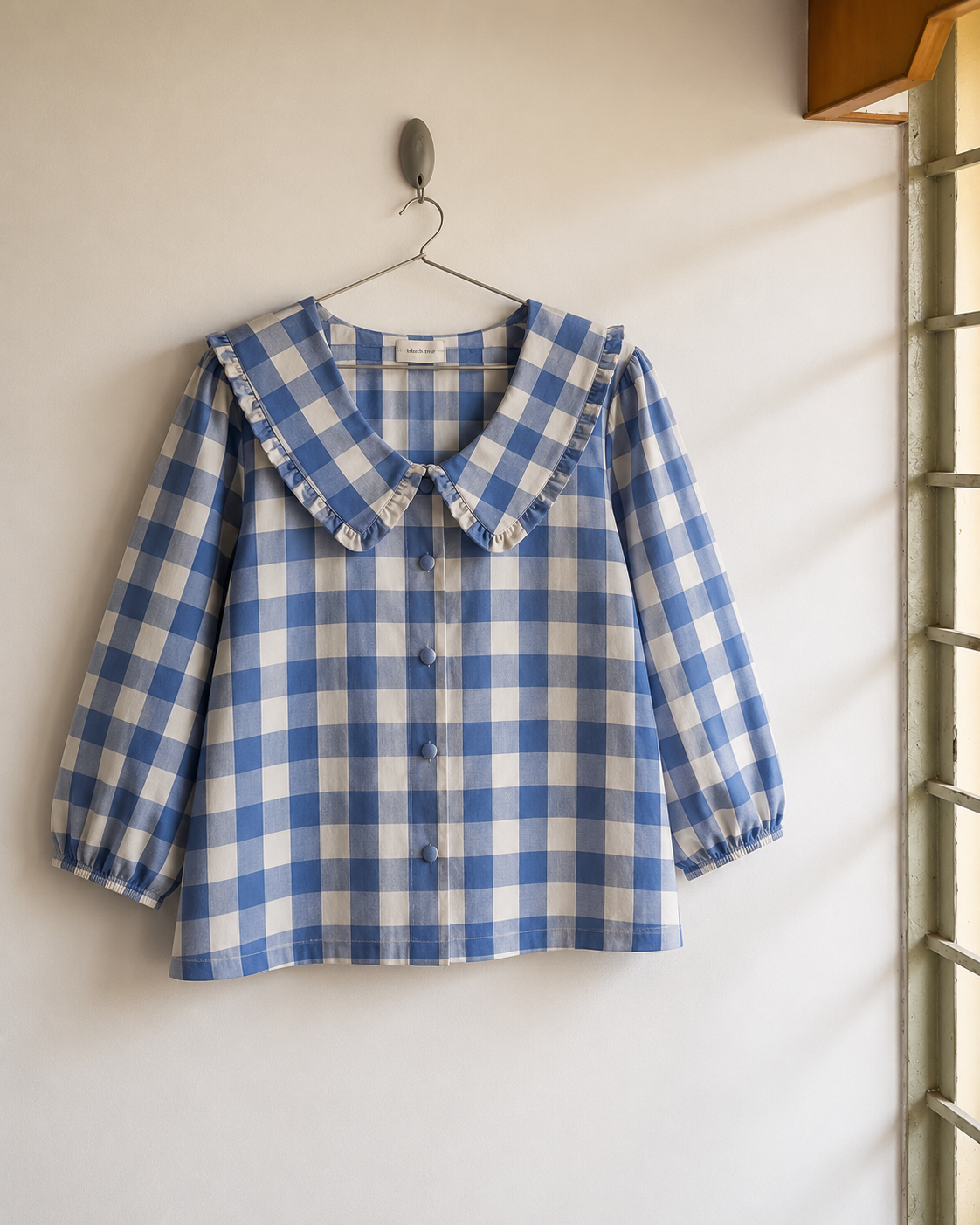 Ocean Breeze Gingham Top