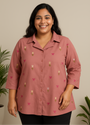 Bow-he-mian Cotton Shirt