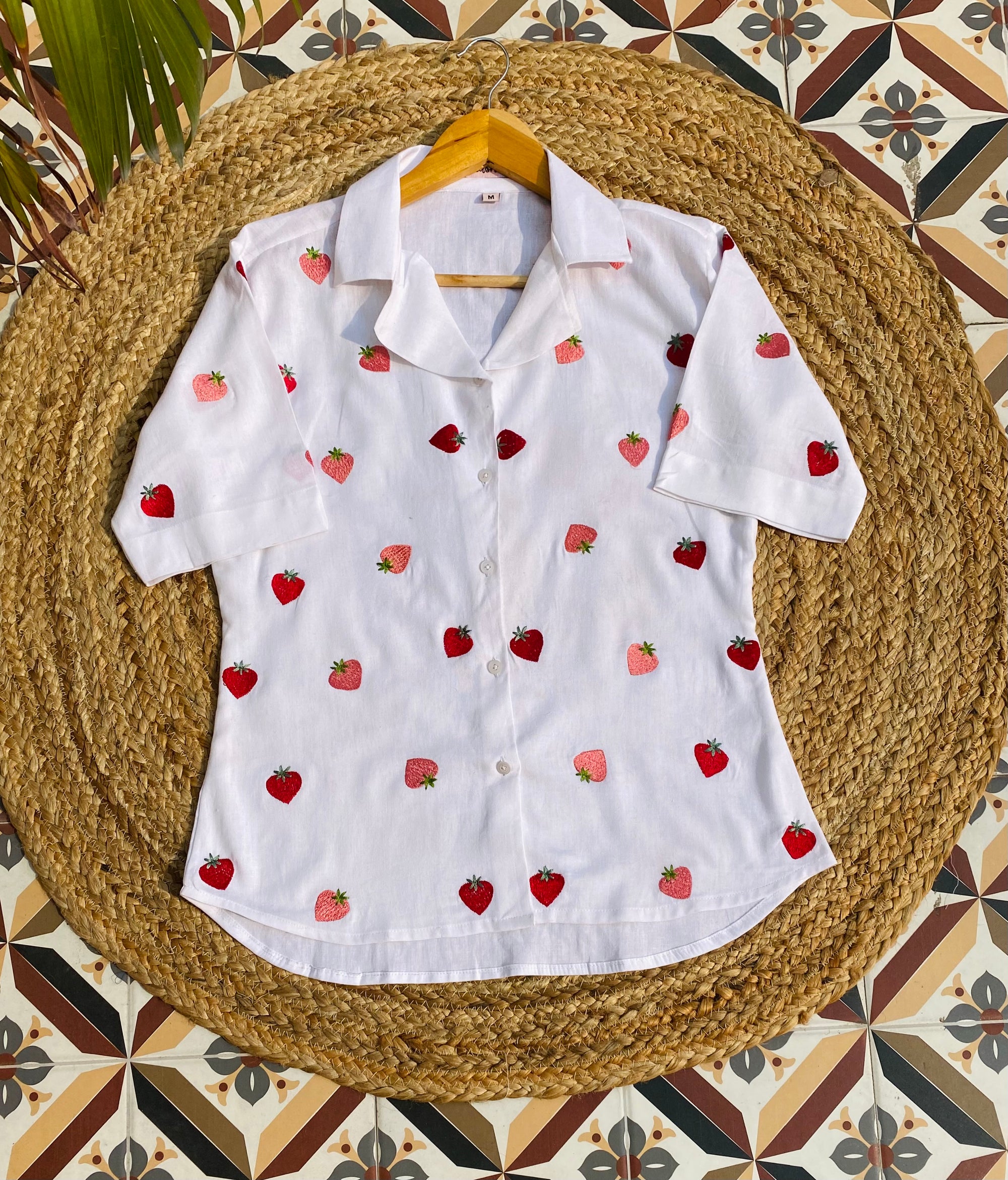 Strawberry Cotton Shirt