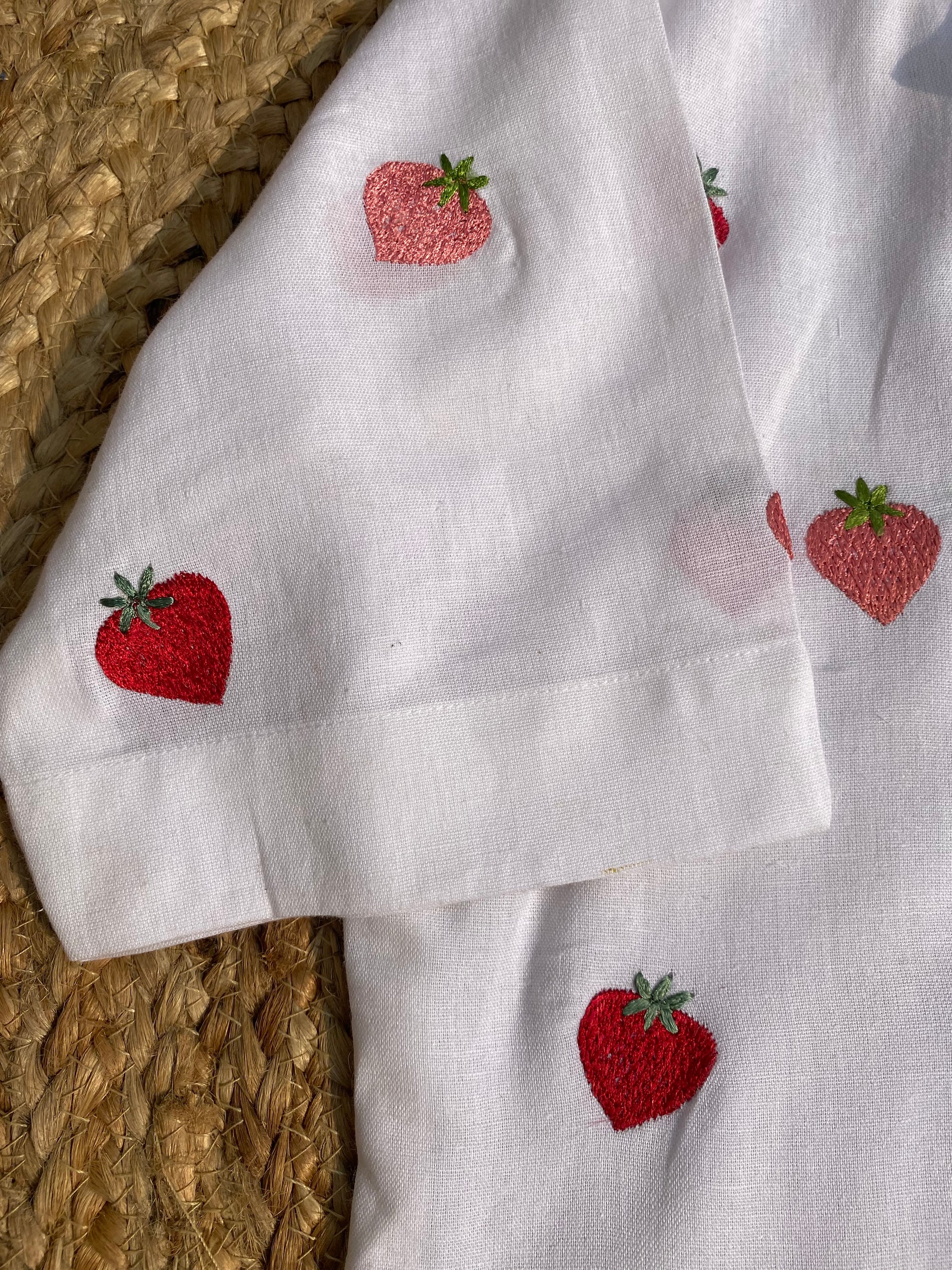 Strawberry Cotton Shirt