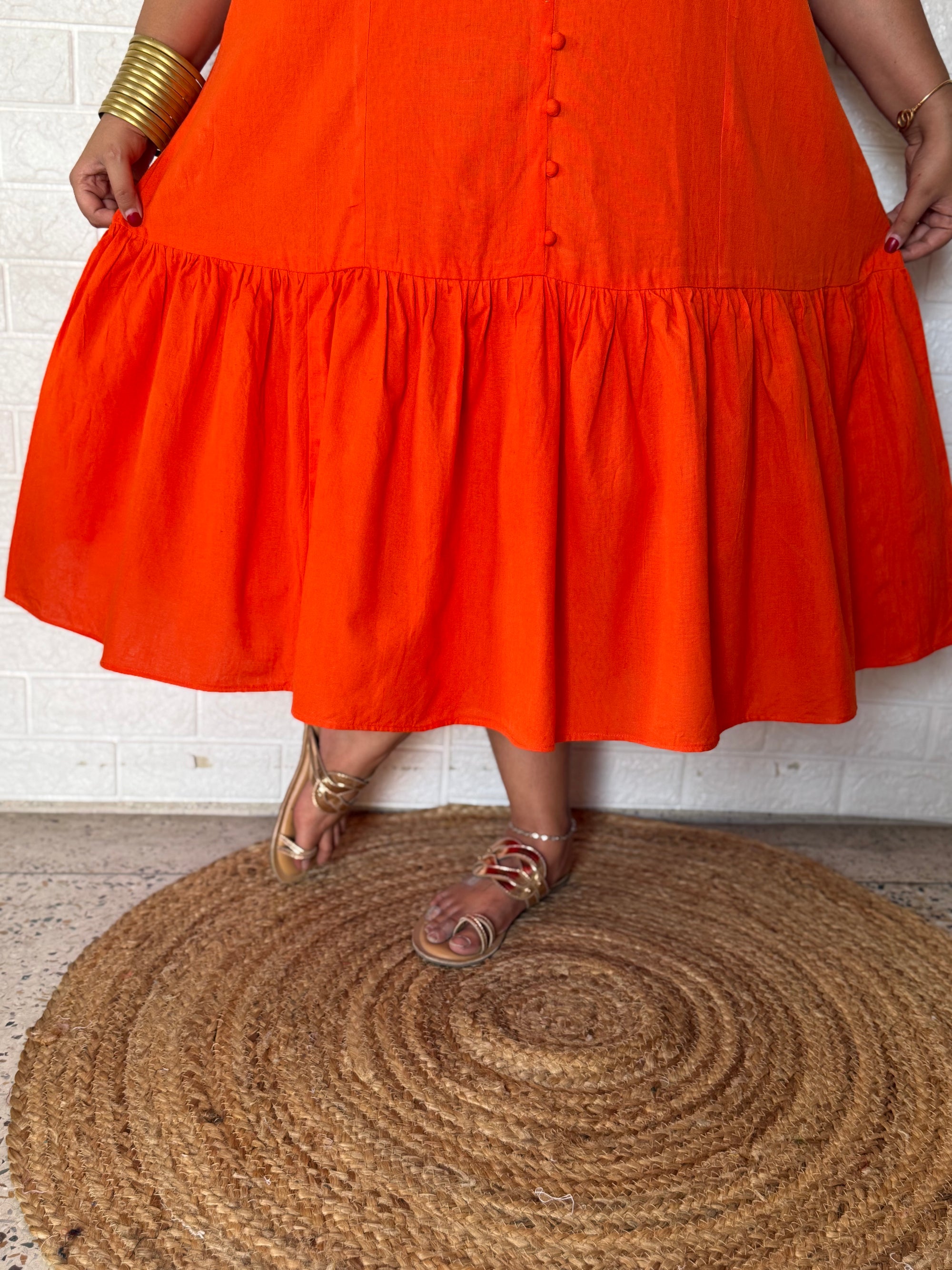 Orange Soda Dress