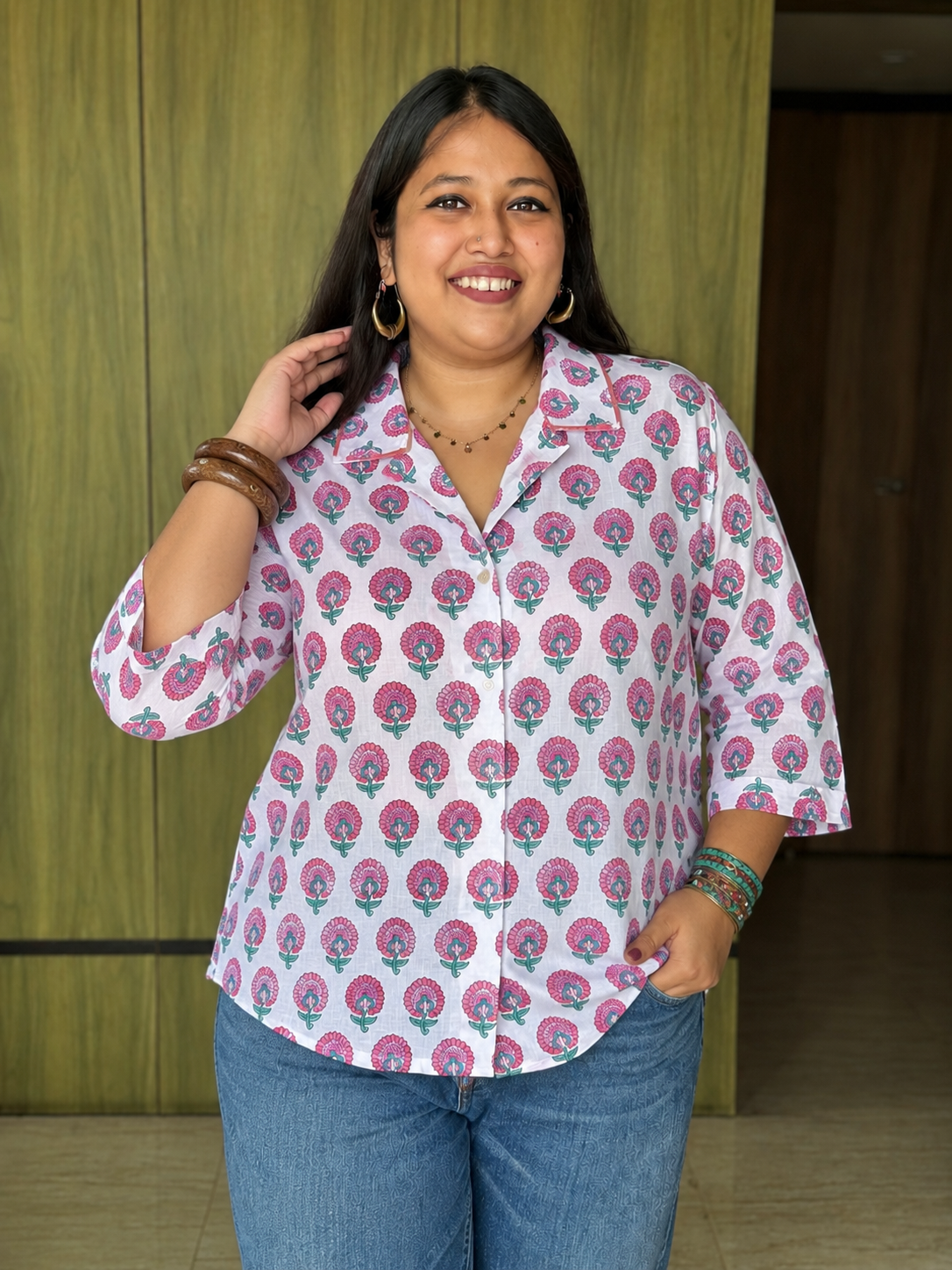 Rosie Gossip Cotton Shirt